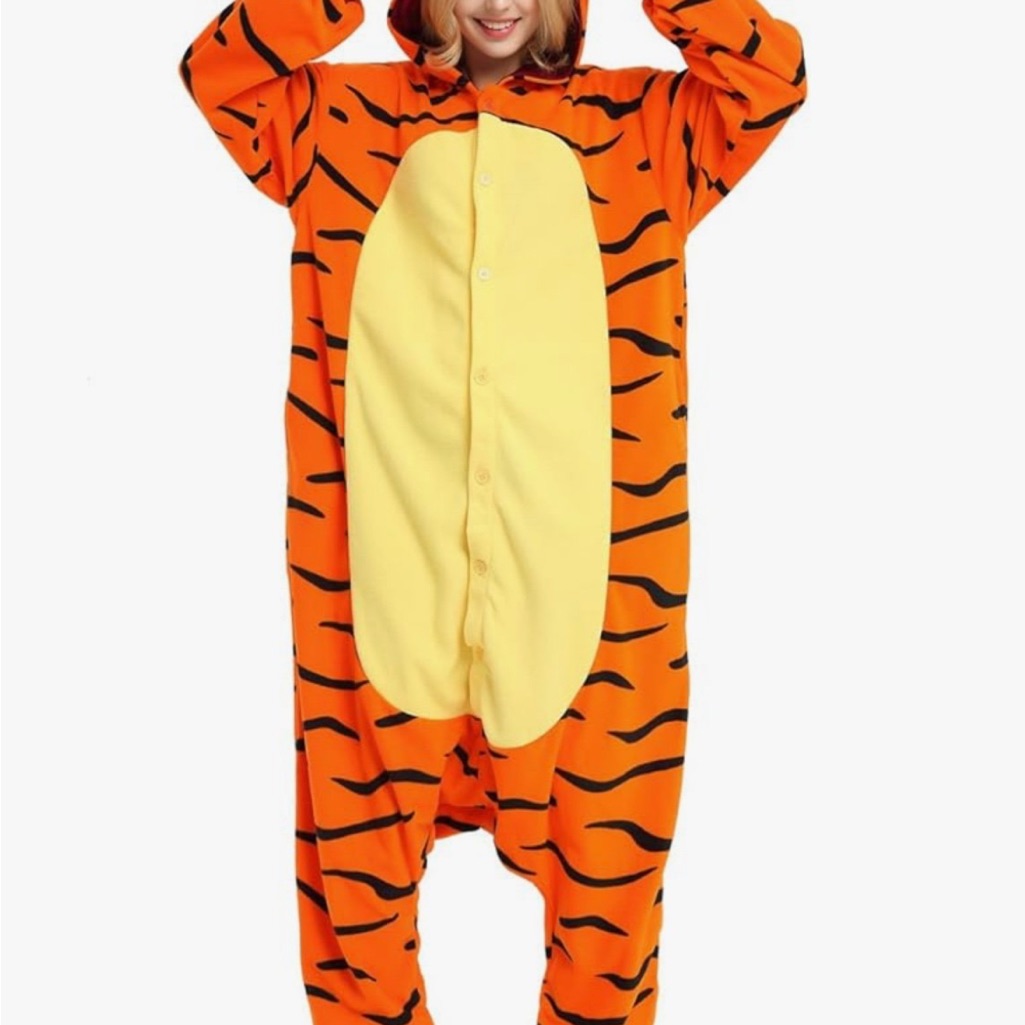 Tigger Striped Onesie Pijama New
